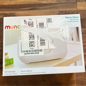 Munchkin | Warm Glow Wipe Warmer in White BRAND NEW NEVER OPENED